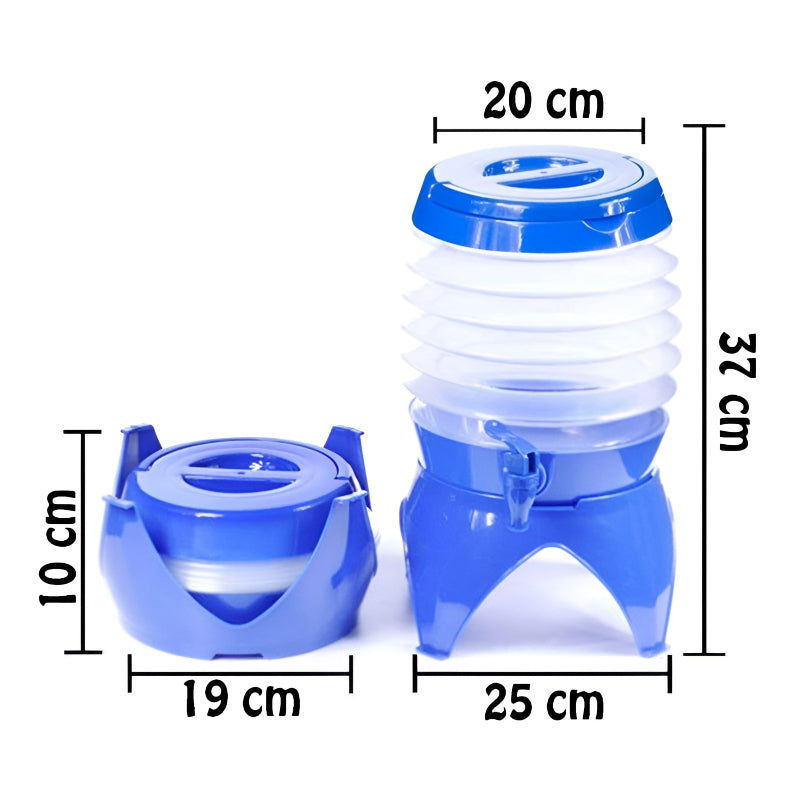 3.5-Liter Mini Portable Foldable Beverage Dispenser – Multi-Purpose, Compact & Easy-to-Carry