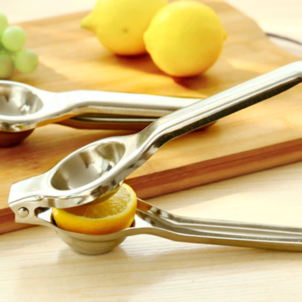 Stainless Steel Hand Press Lemon Squeezer – Durable & Easy to Use