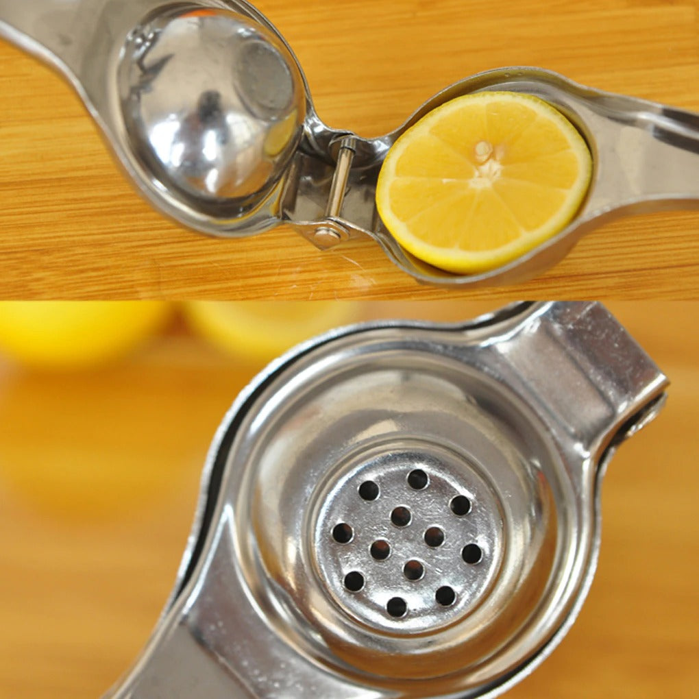 Stainless Steel Hand Press Lemon Squeezer – Durable & Easy to Use