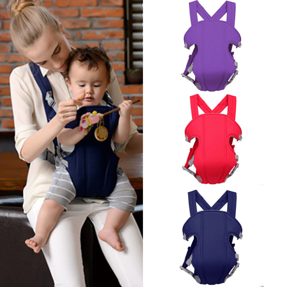 Premium Baby Front Carrier Wrap Sling – Breathable & Adjustable Newborn Backpack