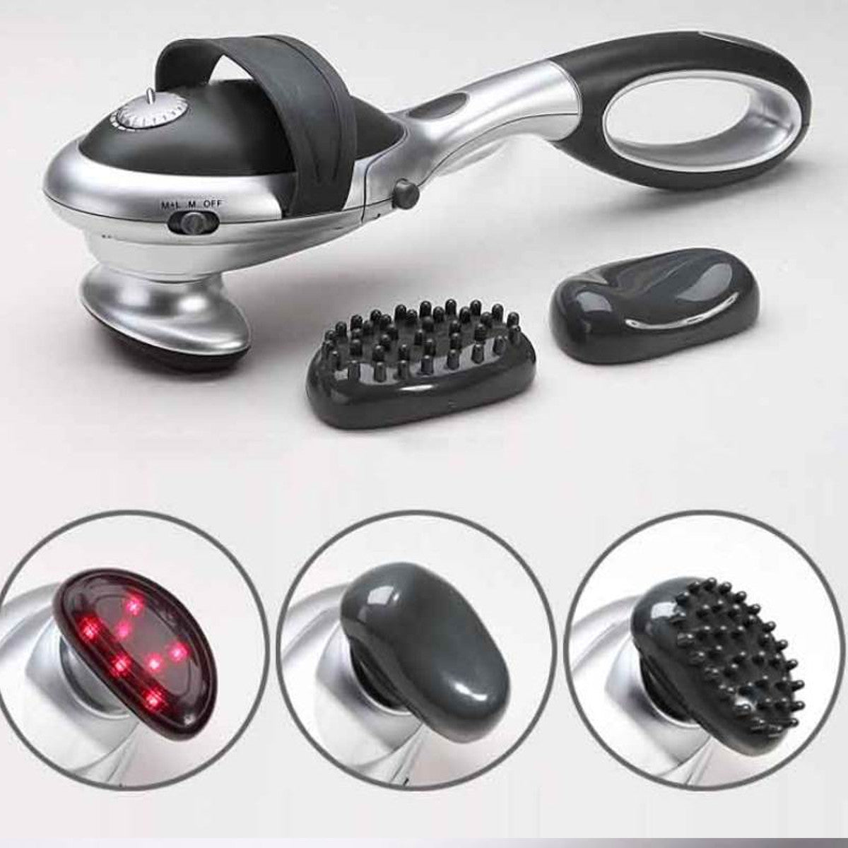 Electric Heated Handheld Infrared Massager – Ultimate Neck, Back & Body Pain Relief