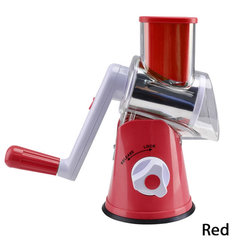 Multifunction Kitchen Slicer & Grater – 3-in-1 Vegetable Cutter
