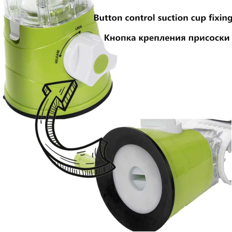 Multifunction Kitchen Slicer & Grater – 3-in-1 Vegetable Cutter