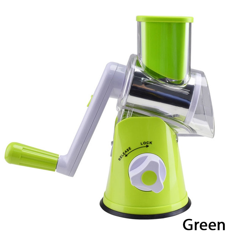 Multifunction Kitchen Slicer & Grater – 3-in-1 Vegetable Cutter
