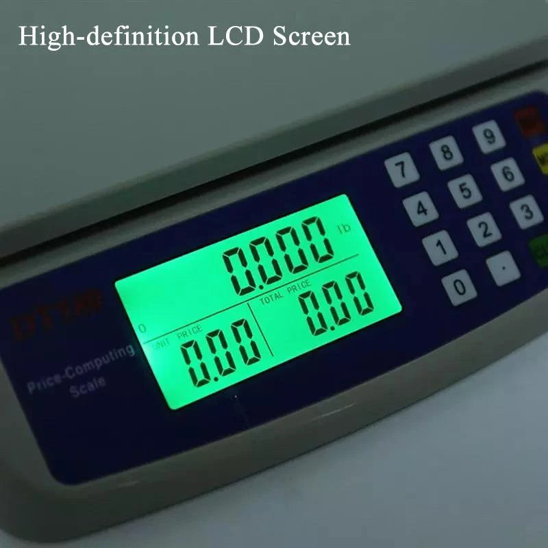 30KG / 1G Precision Digital Mini Electronic Price Computing Scale – Model DT-580