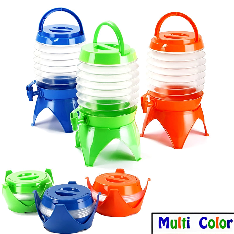 3.5-Liter Mini Portable Foldable Beverage Dispenser – Multi-Purpose, Compact & Easy-to-Carry