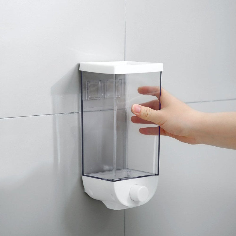 1500ml Transparent Eco-Friendly Wall-Mounted Grain Storage Box – Durable Food Dispenser