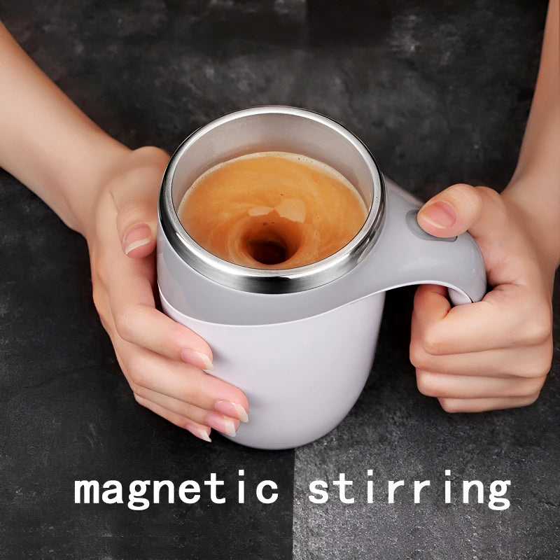 DTM-630 Smart 380ml Portable Automatic Magnetic Self-Stirring Cup – Innovative Beverage Mixer