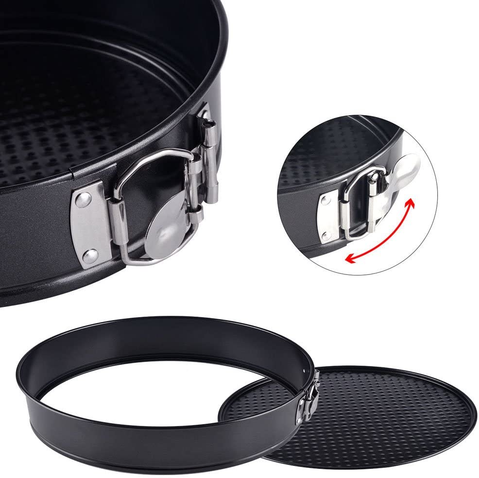 3 Pcs Non-Stick Springform Cake Mold Baking Pan Set
