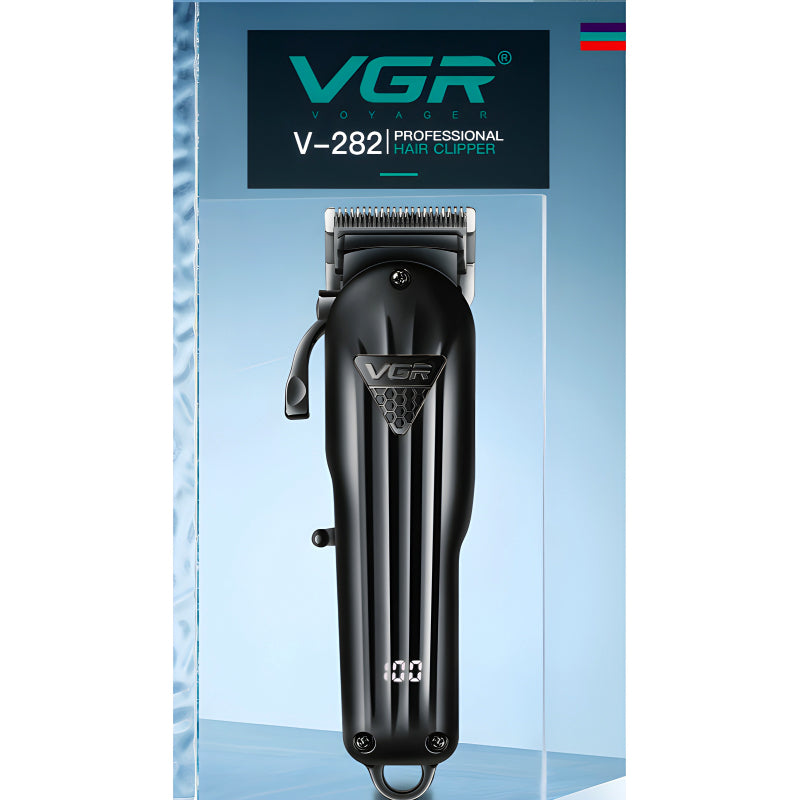 VGR V-282 Professional Rechargeable Cordless Hair Clipper – Precision Grooming for Men