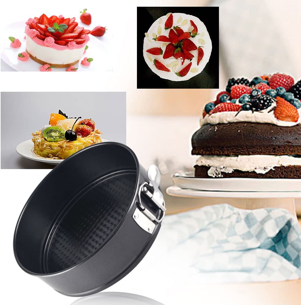 3 Pcs Non-Stick Springform Cake Mold Baking Pan Set