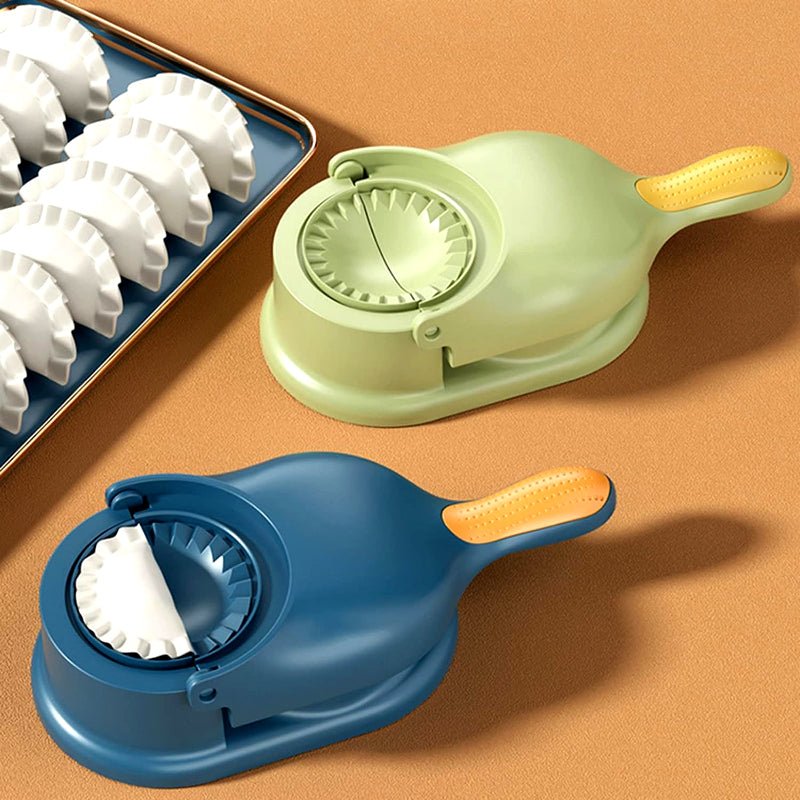 Multifunctional Manual Press 2-in-1 Dumpling Maker Set – Effortless Homemade Dumplings & More