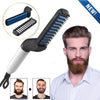 Quick Hair Straightener Brush for Men – Multifunctional Mini Electric Styling Comb