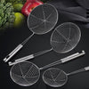 Solid 4-Piece Stainless Steel Fry Oil Strainer Set – Durable Spider Design, Dishwasher Safe