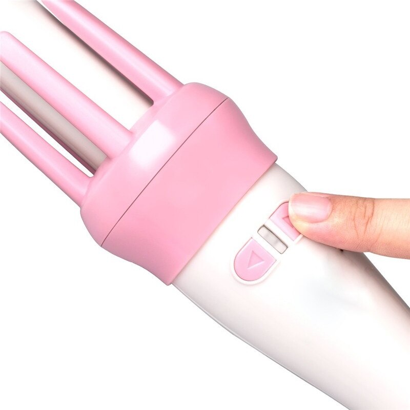 Automatic Rotating Hair Curler – Fast Styling Wand with Ceramic Heating & Plant Protein Coating