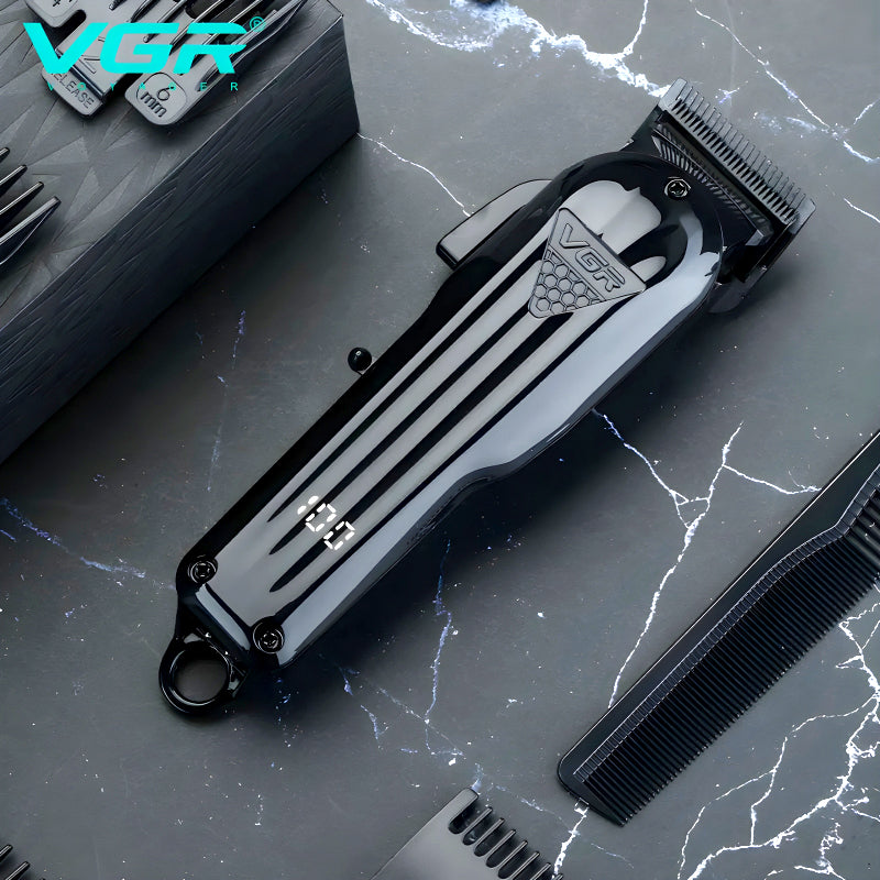 VGR V-282 Professional Rechargeable Cordless Hair Clipper – Precision Grooming for Men