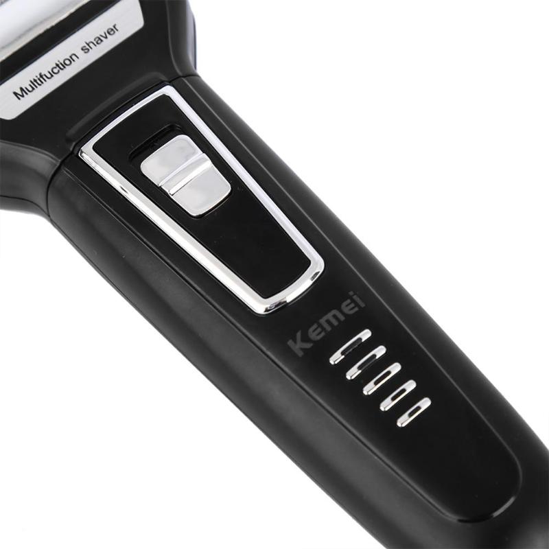 Kemei KM-6558 Professional 3-in-1 Electric Shaver – Precision Nose Hair & Beard Trimmer