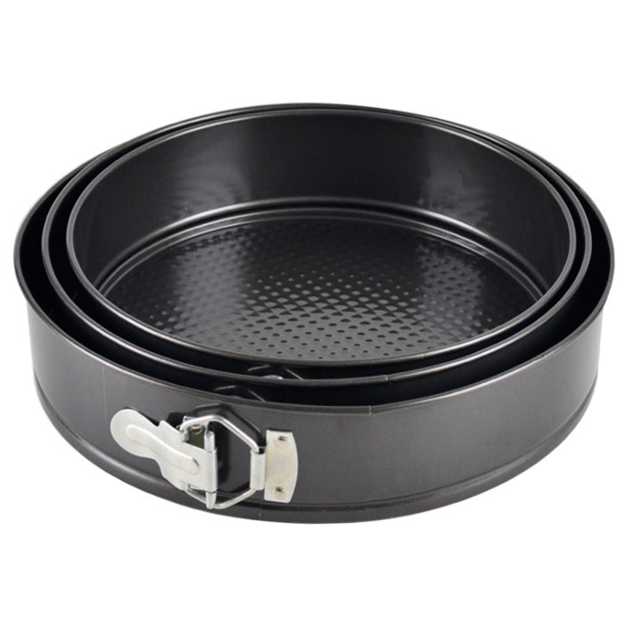 3 Pcs Non-Stick Springform Cake Mold Baking Pan Set