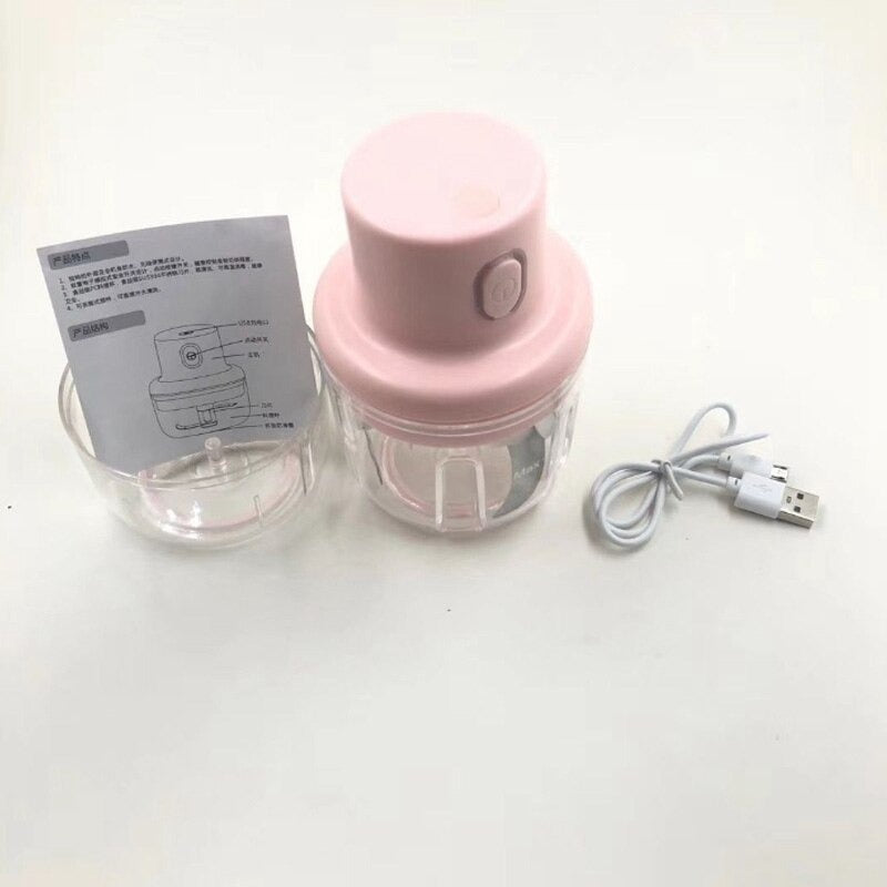 250ML Mini Electric Food Chopper & Blender
