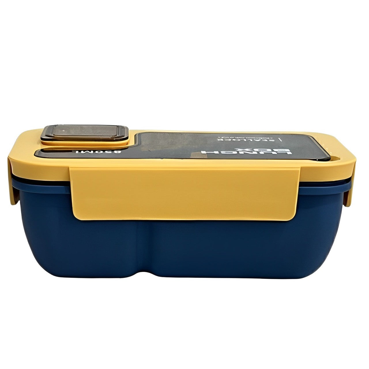 Compact & Handy 2-Part 850ML Plastic Lunch Box – Versatile, Microwave-Safe Food Container