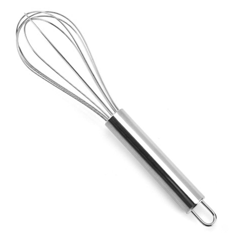 Pack of 5 Stainless Steel Whisk Set – Non-Stick, Flexible Manual Stirrer for Effortless Mixing