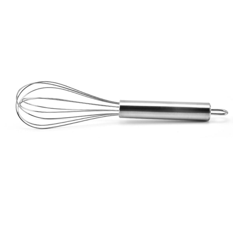 Pack of 5 Stainless Steel Whisk Set – Non-Stick, Flexible Manual Stirrer for Effortless Mixing