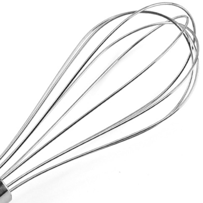 Pack of 5 Stainless Steel Whisk Set – Non-Stick, Flexible Manual Stirrer for Effortless Mixing