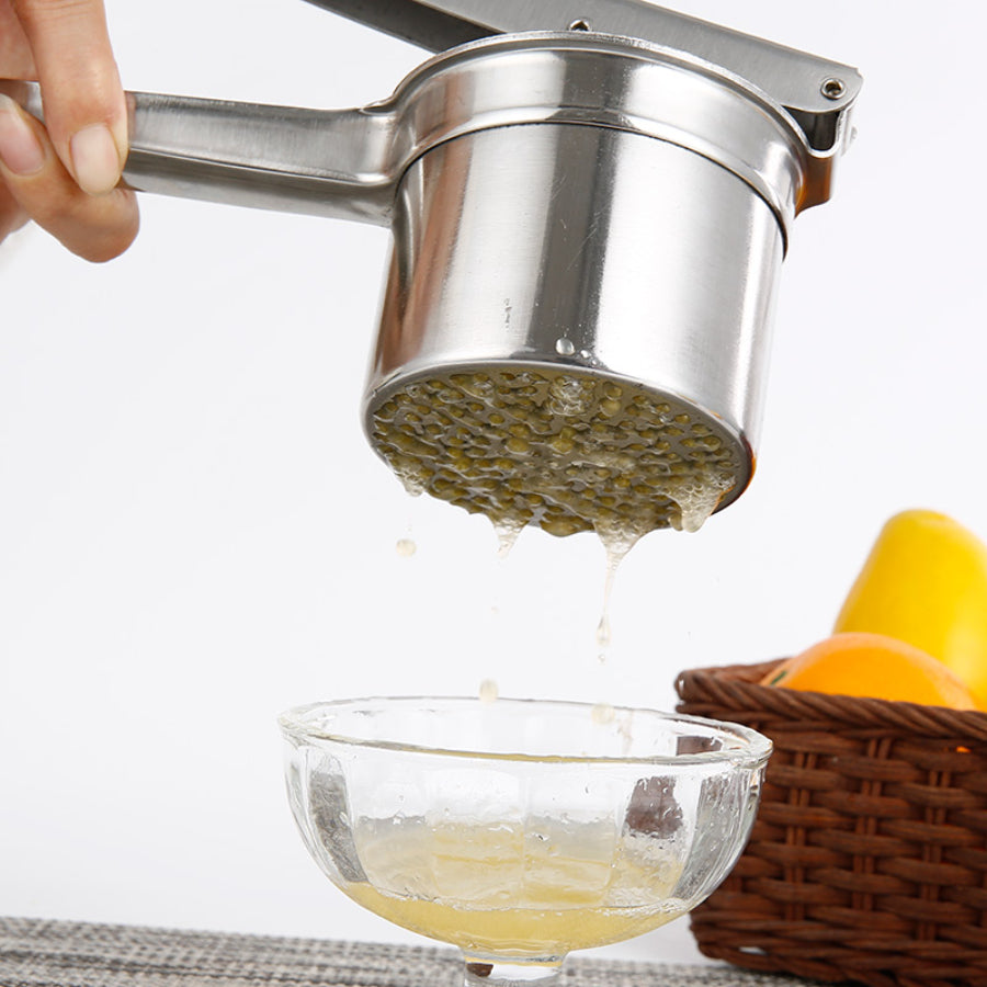 Stainless Steel Multi-Purpose Juice Extractor – Hand Press Squeezer