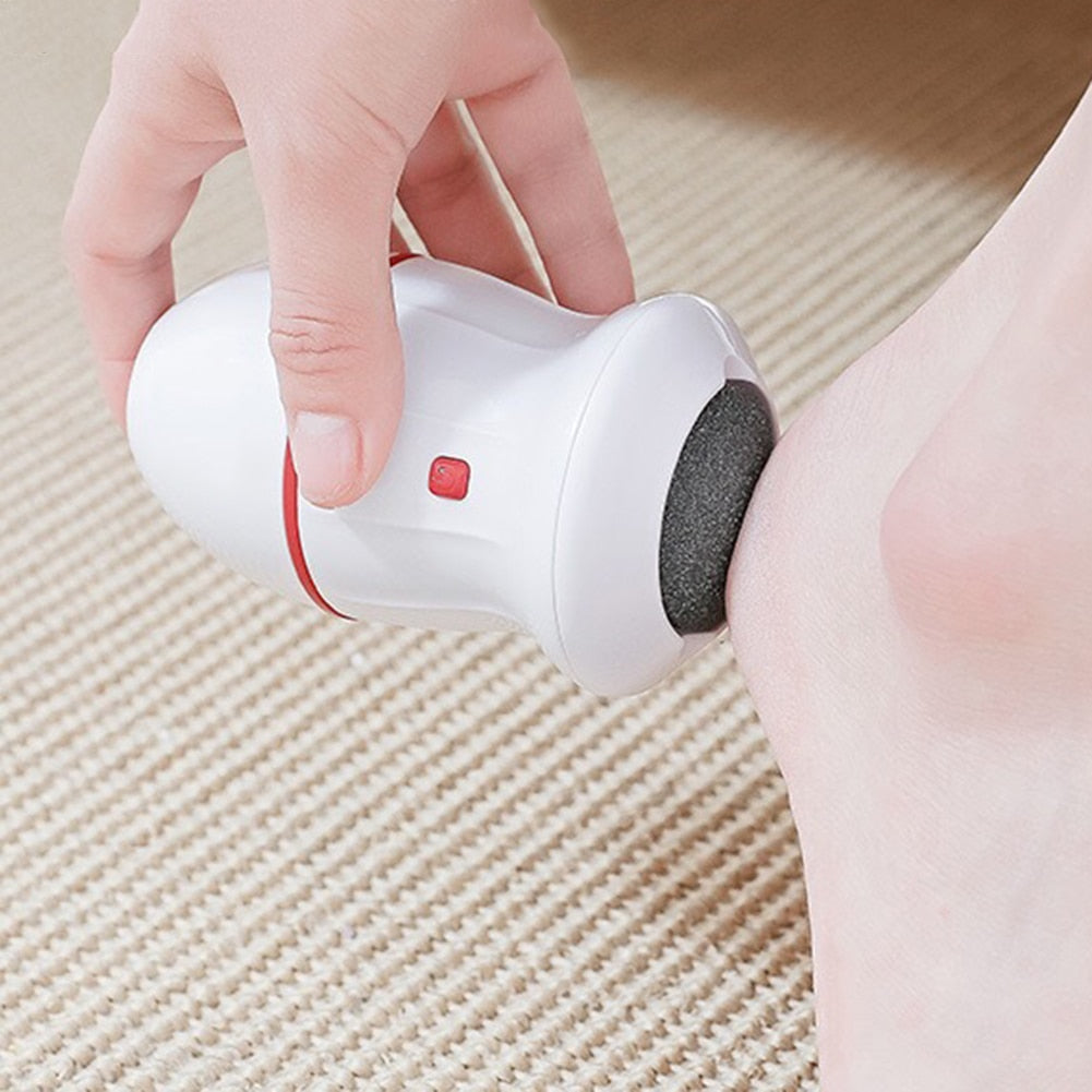 Pro Electric Foot Exfoliator – Dual-Speed Callus Remover & Vacuum Suction Foot Grinder