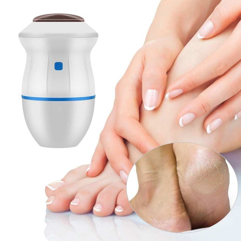 Pro Electric Foot Exfoliator – Dual-Speed Callus Remover & Vacuum Suction Foot Grinder