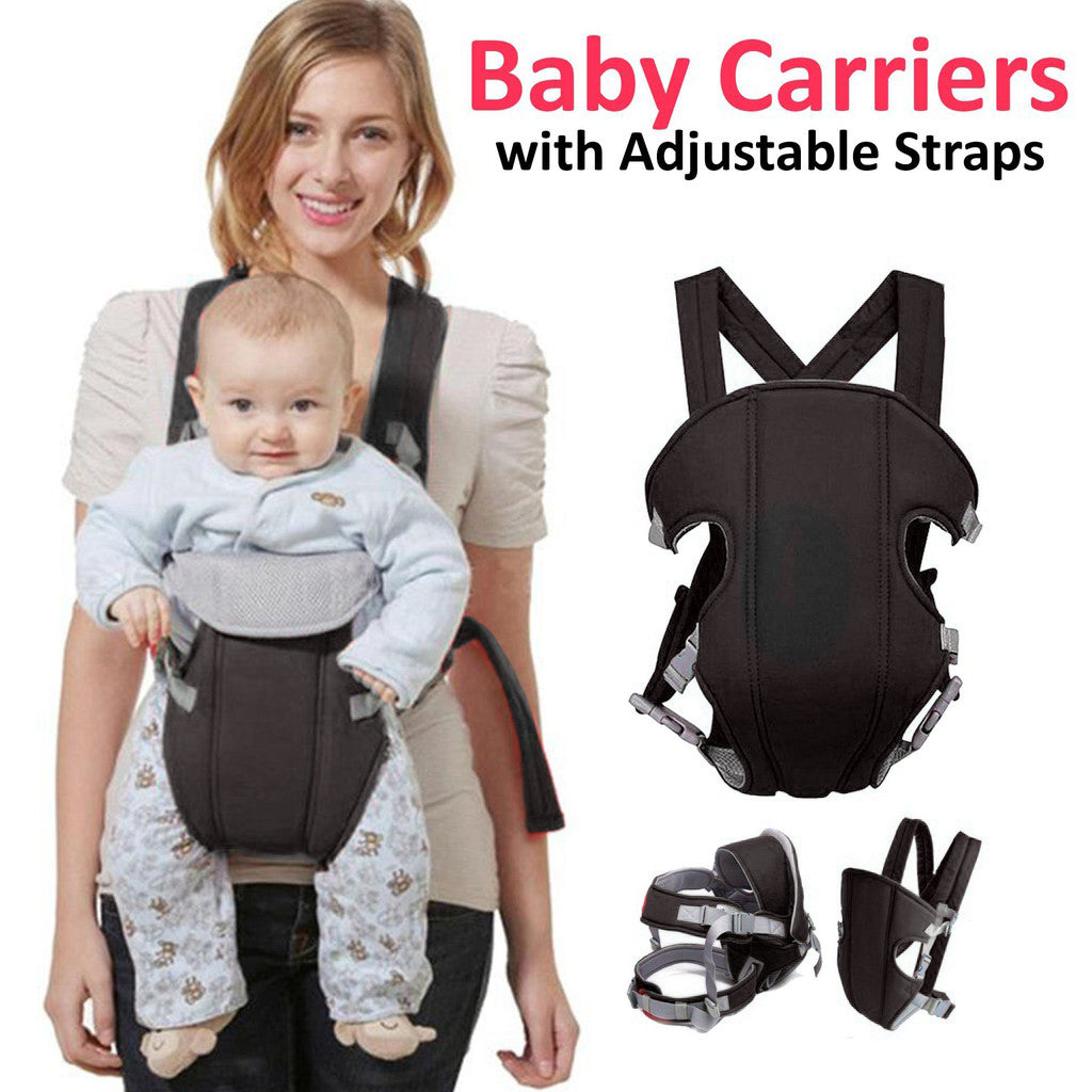 Premium Baby Front Carrier Wrap Sling – Breathable & Adjustable Newborn Backpack