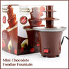 BD-017 Electric 3-Tier Mini Chocolate Fondue Fountain – Elegant Dessert Centerpiece