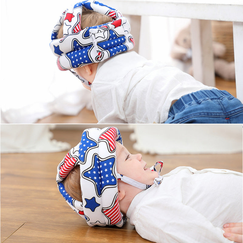 Adjustable Baby Soft Anti-Fall Safety Helmet – Toddler Head Protection Cap