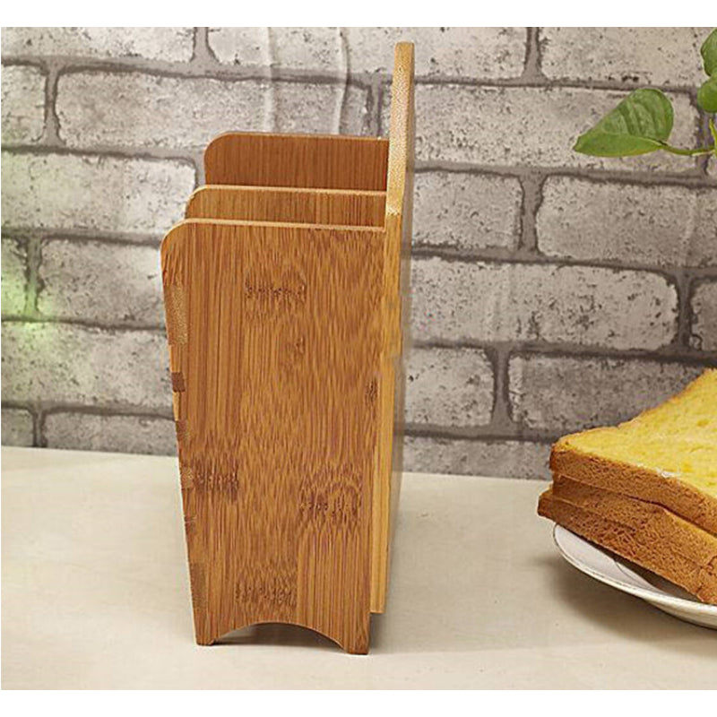 Kitchen Wooden Mini Spoon Holder & Bamboo Chopstick Basket – Stylish Wall-Mounted Organizer