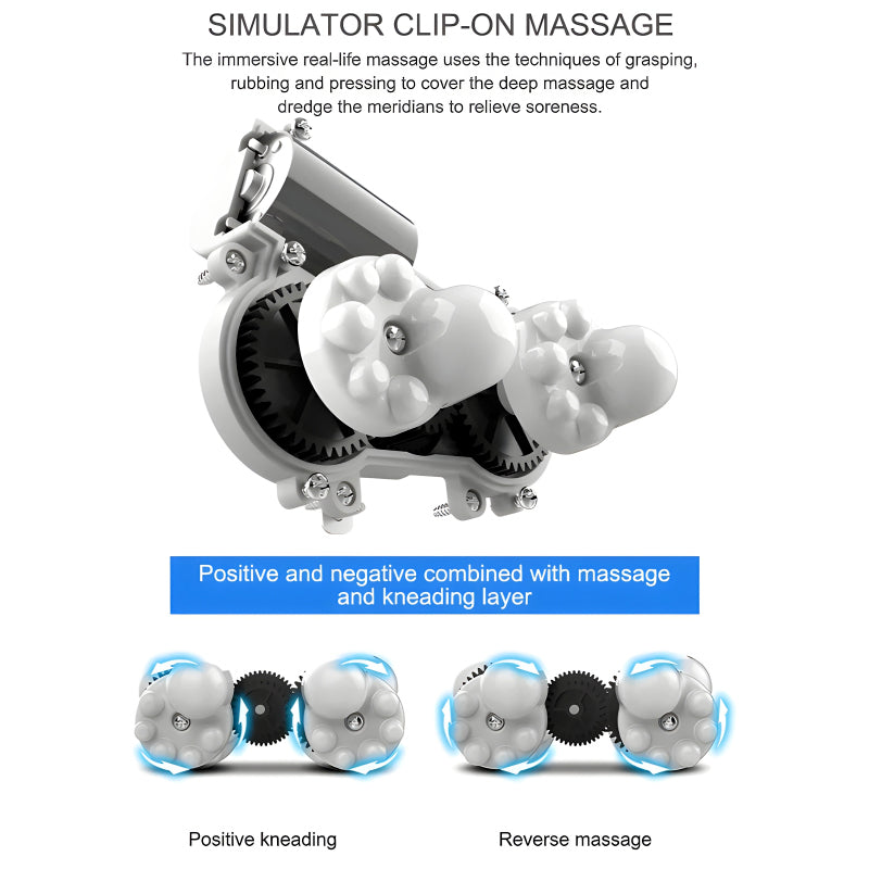 Compact & Versatile Electric U-Shaped Massage Pillow – Ultimate Cervical Massager for Home, Car & Outdoor Relaxation