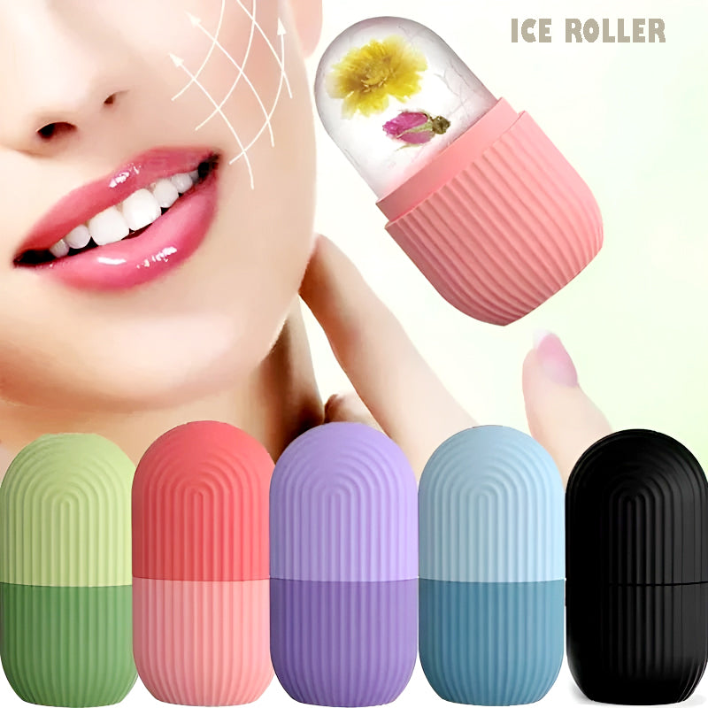 Ultimate Multi-Purpose Mini Silicone Facial Ice Roller – Cooling & Rejuvenating Skincare Tool