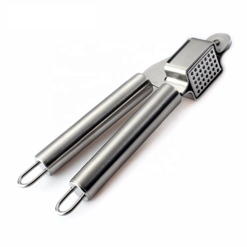 Eco-Friendly Stainless Steel Manual Garlic Press – Durable & Easy-to-Clean Kitchen Tool