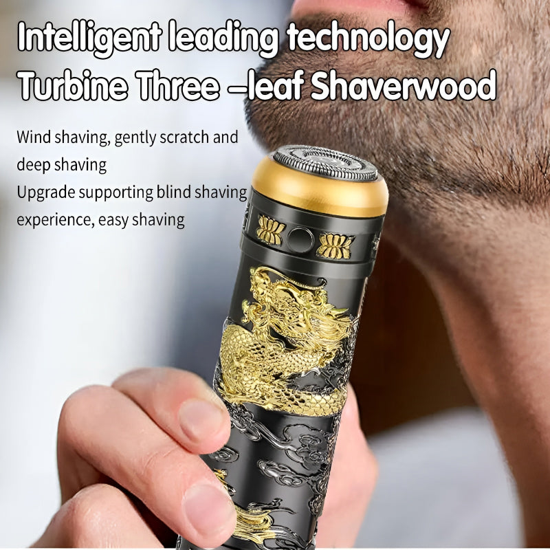 RAZOR HW-T8 Mini Electric Dragon Shaver – Portable, Ultra-Precise USB Rechargeable Razor