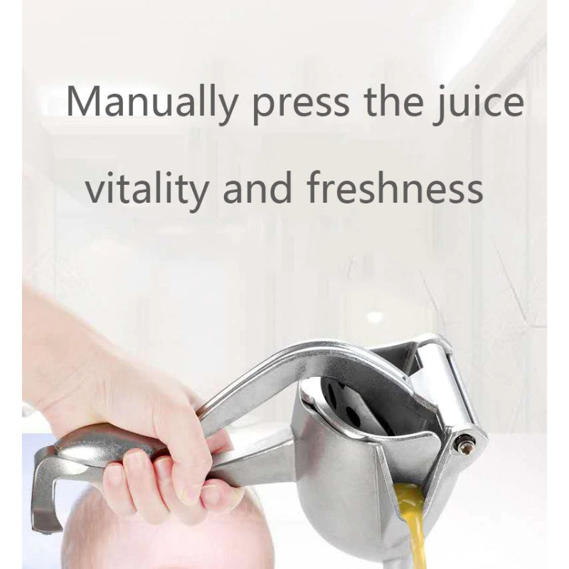 Manual Juice Squeezer – Heavy-Duty Aluminum Alloy Hand Press