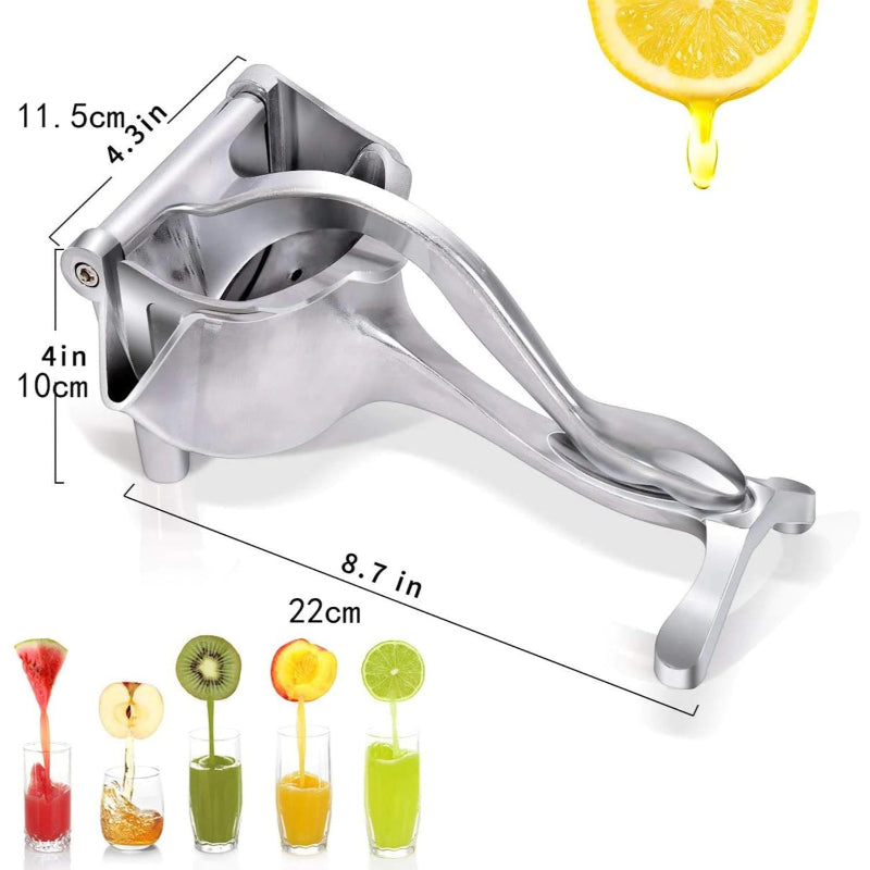Manual Juice Squeezer – Heavy-Duty Aluminum Alloy Hand Press