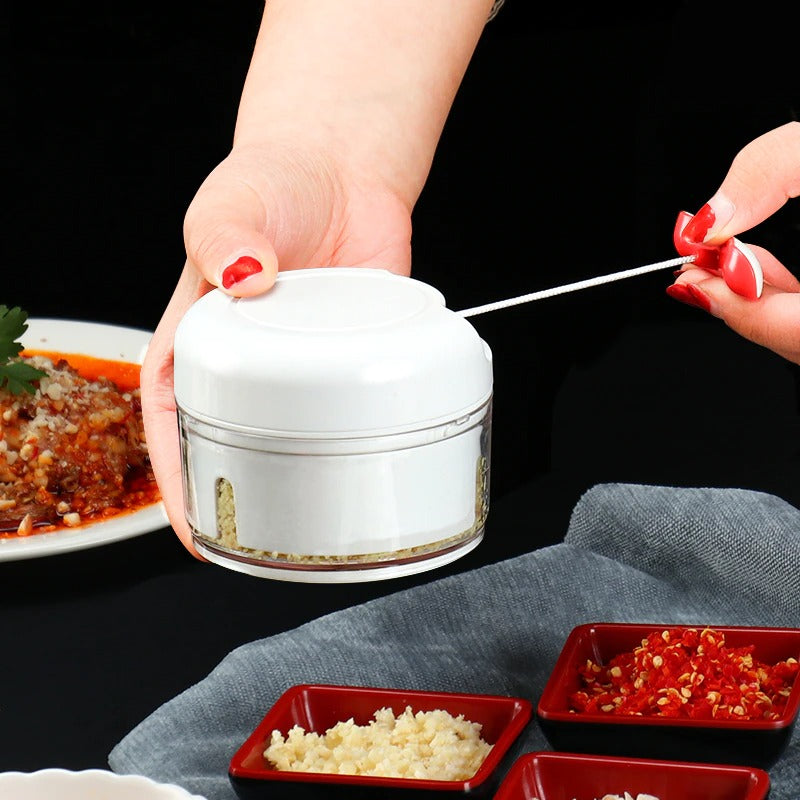 Mini Food Garlic & Vegetable Chopper – Manual Multi-Function Grinder