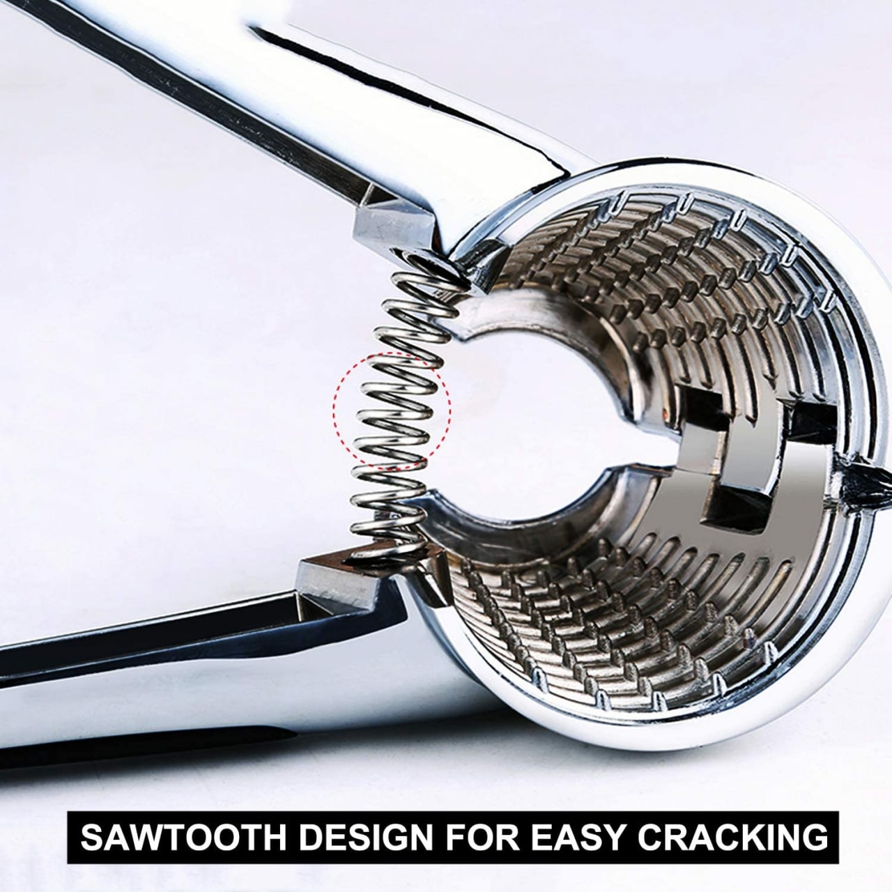 Multifunction Durable Heavy Duty Non-Slip Stainless Steel Walnut Opener