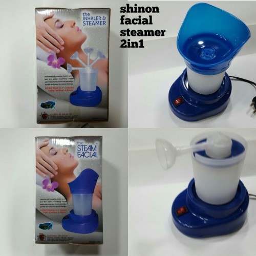 Premium Steam Facial & Nasal Inhaler – Deep Pore Cleanser & Sinus Relief Steamer