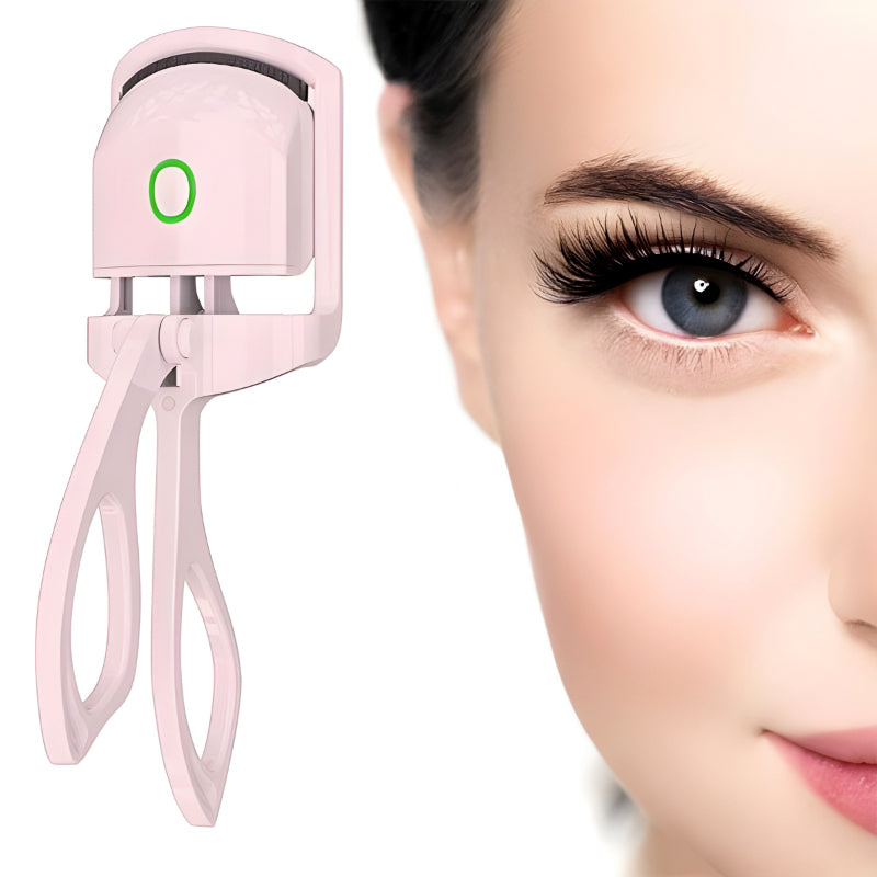 Compact & Rechargeable Mini Electric Eyelash Curler – 30-Second Preheat for Stunning Curls