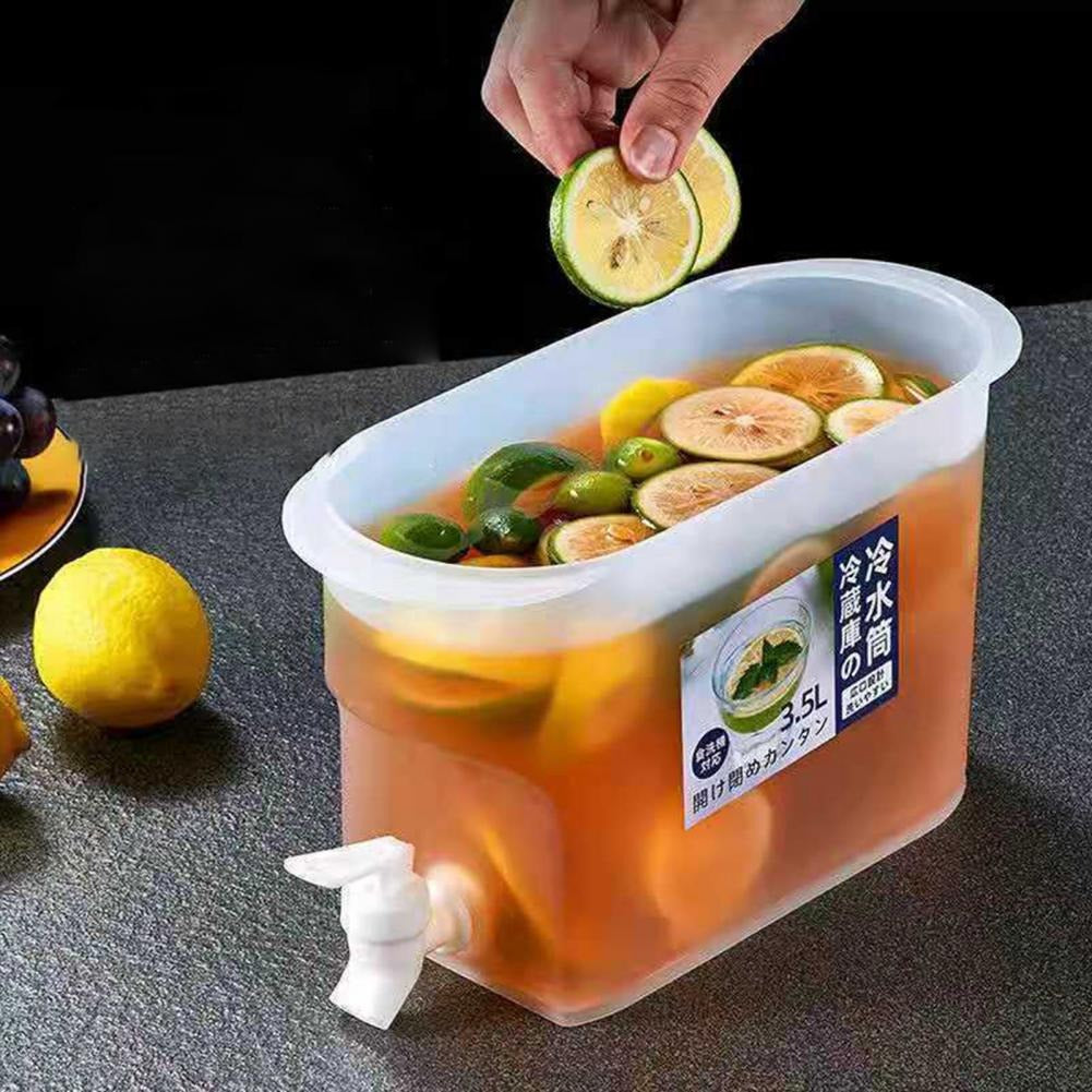 3.5L Water Jug with Faucet – Heat-Resistant & Durable