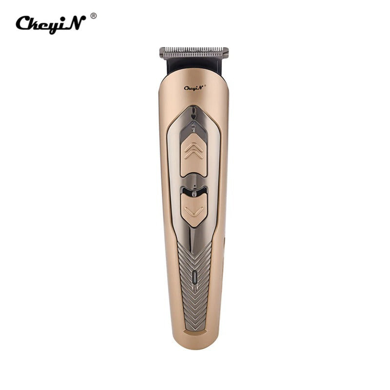 Professional Electric Hair Clipper – Rechargeable Cutting Machine with 4 Length Limit Combs